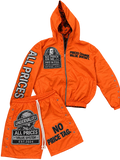 Orange “ Burnt Currency “ All Price Windbreaker