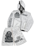 White “ Pure Profit “ All Prices Windbreaker