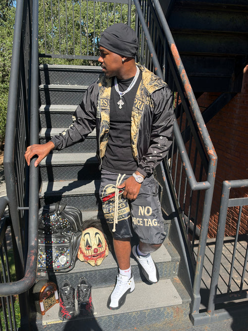 Black “ After Hours “ All Price Windbreaker